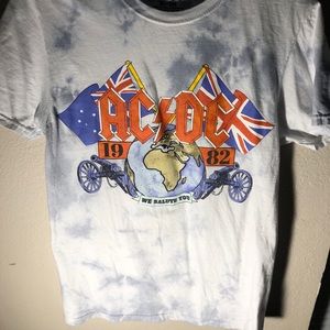 ac/dc graphic tee